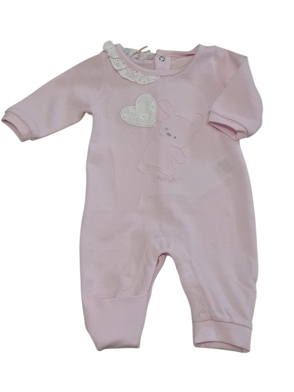 NUOVO ARRIVO
TUTINA NEONATA MELBY LUNGA IN COTONE PIQUET ROSA
26N5021