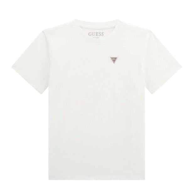 T-SHIRT GUESS RAGAZZO BASIC WHITE CON LOGO ROSSO 18 ANNI
L5YI38K5M20