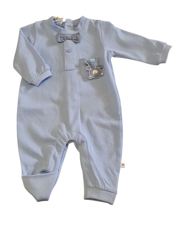 NUOVO ARRIVO
TUTINA NEONATO MELBY LUNGA IN COTONE PIQUET CELESTE
26N5210