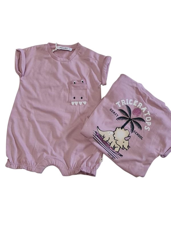 NUOVO ARRIVO
PAGLIACCETTO NEONATA MELBY IN COTONE MALVA
26P5861