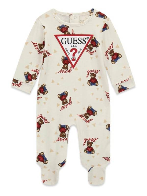 NUOVO ARRIVO
TUTINA INTERA GUESS NEONATO UNISEX NEL COLORE BURRO CON FANTASIA ORSETTO
H6RW00KA6W4