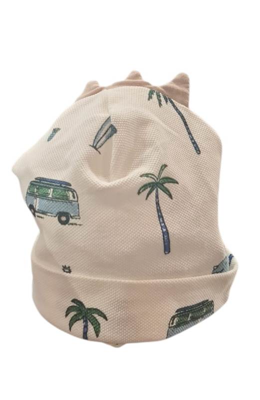 NUOVO ARRIVO
CAPPELLO NEONATO MELBY IN COTONE PIQUET LATTE A FANTASIA 26S5740