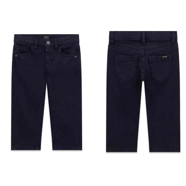 NUOVO ARRIVO
PANTALONE GUESS BAMBINO BLU MODELLO REGULAR 
N6RB05WE620