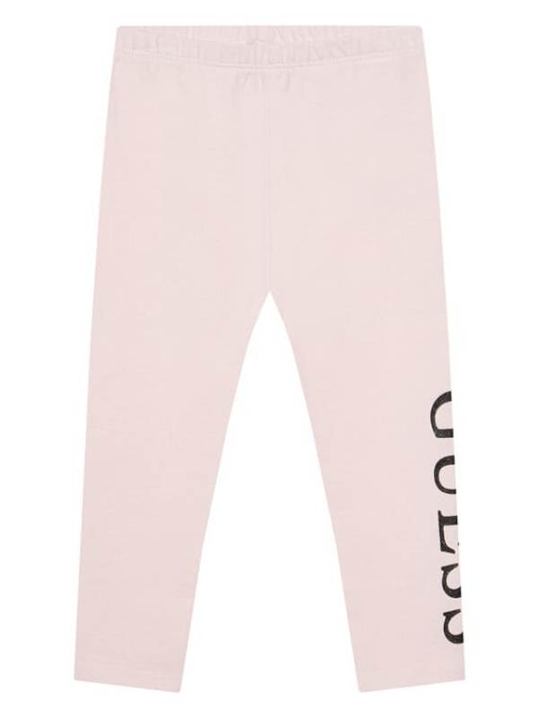 NUOVO ARRIVO
LEGGINGS GUESS BAMBINA ROSA CIPRIA CON LOGO GLITTERATO NERO
K3YB01J1314