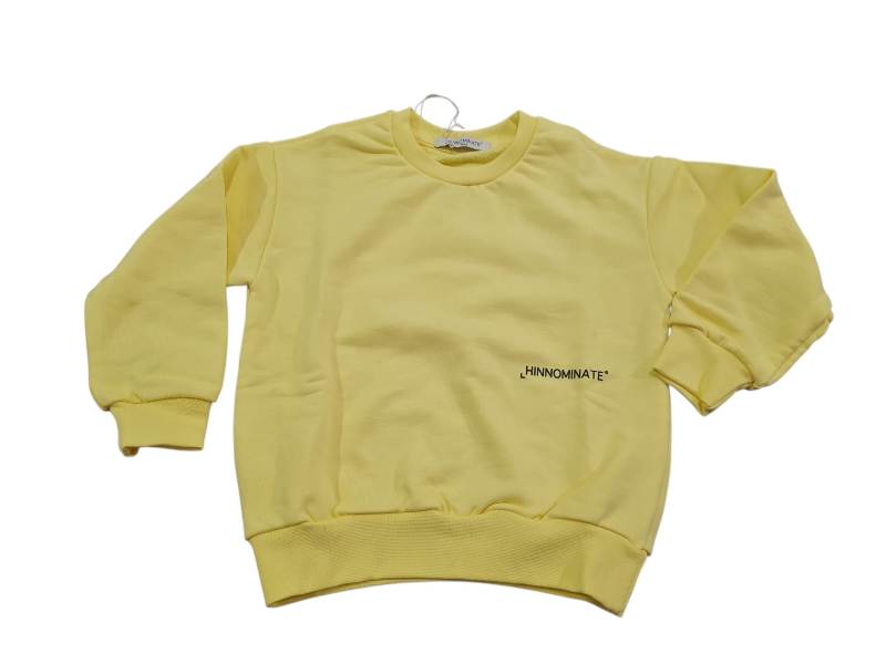 NUOVO ARRIVO
FELPA HINNOMINATE BAMBINA BASIC GIALLO
3635F0186