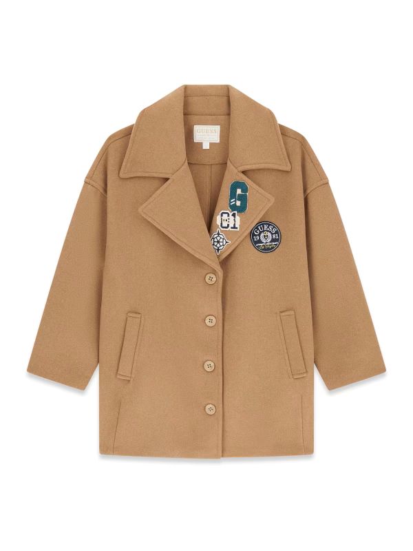 NOVITA
CAPPOTTO IN PANNO GUESS RAGAZZA COLORE CAMMELLO
J6YL08W3044
