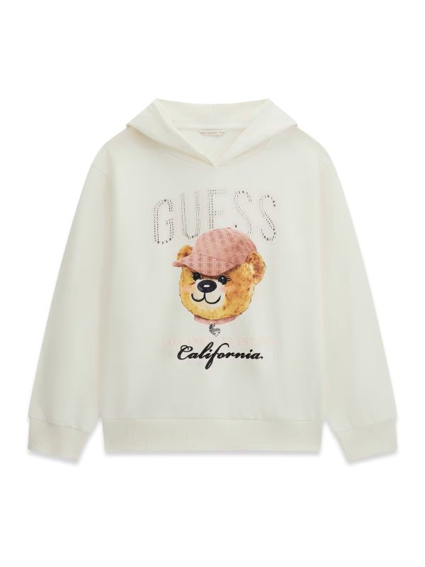 NOVITA'
FELPA IN CALDO COTONE PANNA GUESS RAGAZZA CON CAPUCCIO E TEDDY J6YQ03K3894