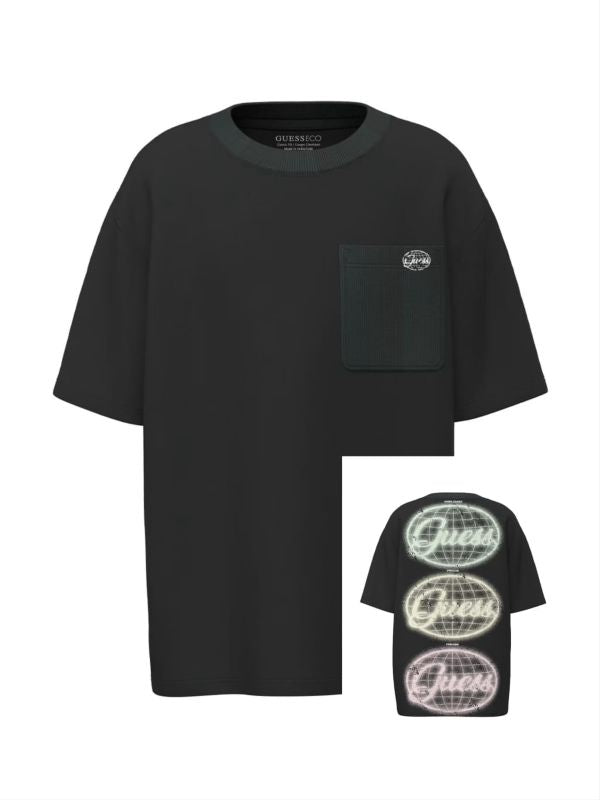 NOVITA'
T-SHIRT IN CALDO COTONE GUESS RAGAZZO NERA
L6YI26K3769