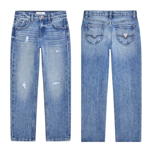 NOVITA'
JEANS GUESS RAGAZZO LAVAGGIO MEDIO CON STRAPPI FODERATI REGULAR RIGID 
L6YA01D1225