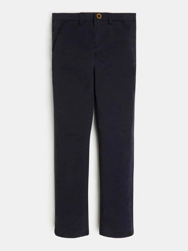 NOVITA'
PANTALONE GUESS RAGAZZO MODELLO CHINO BLU L1BB03WDD52