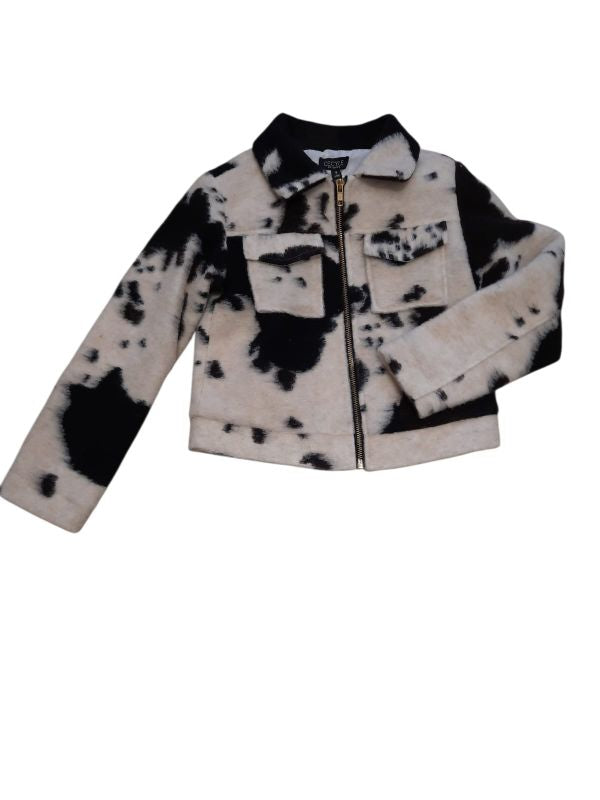 NOVITA'
GIUBBOTTO YOURS RAGAZZA IN LANA COTTA ANIMALIER STILE MUCCATO DY876