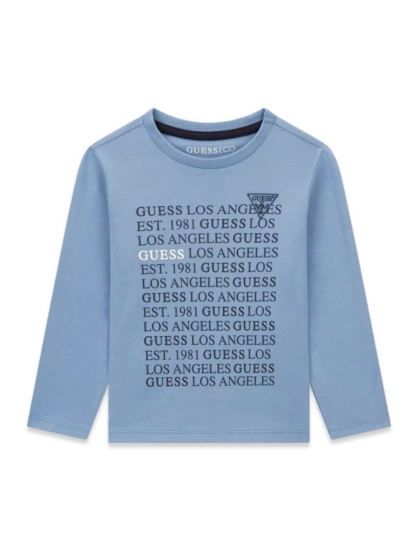 NOVITA'
T-SHIRT MANICA LUNGA IN CALDO COTONE CARTA DA ZUCCHERO GUESS BAMBINO N6BI11K5863