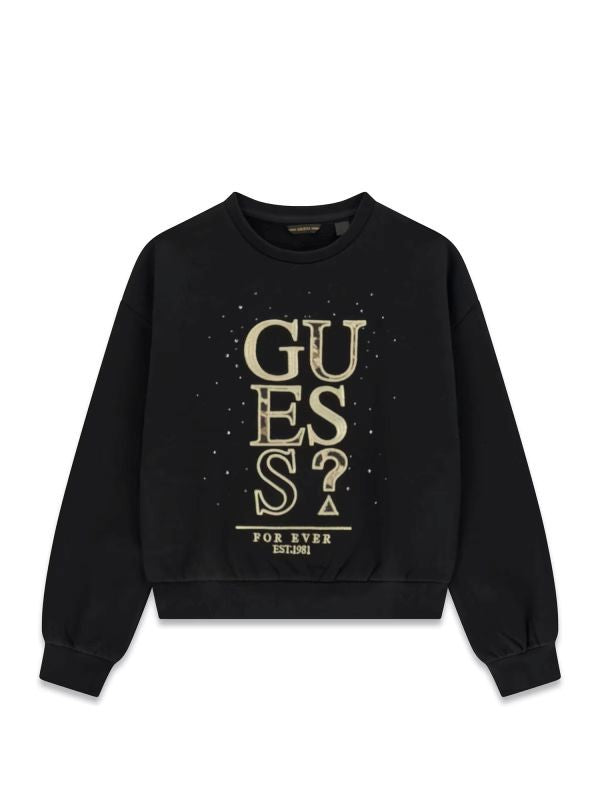 NOVITA'
FELPA GUESS RAGAZZA FELPATA NERA CON RICAMO ORO
J6BQ07K6093