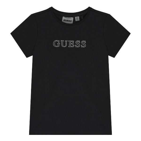 T-SHIRT GUESS RAGAZZA NERA CON BRAND IN STASS J4RI49J1314
95%COTONE 5%SPANDEX