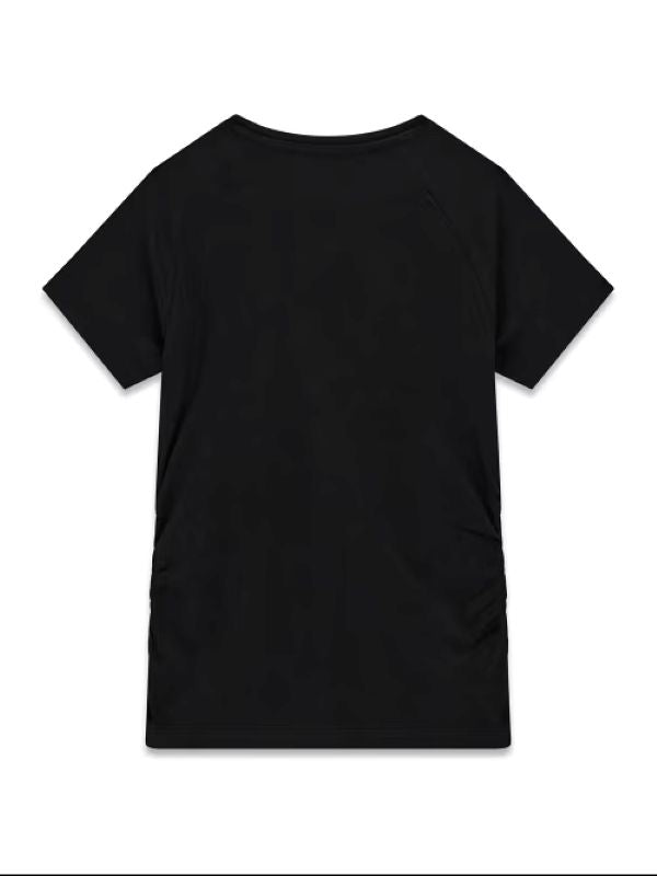 NOVITA'
T-SHIRT GUESS RAGAZZA NERA MODELLO AVVITATO CON STRASS J6YI09K3712