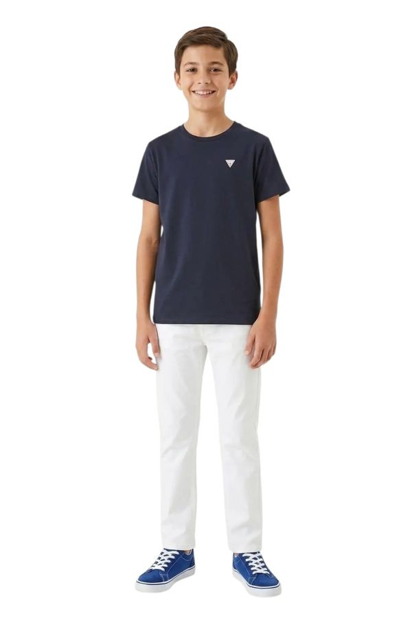NOVITA'
T-SHIRT GUESS RAGAZZO BASIC MANICA CORTA BLU
L5YI38K5M20