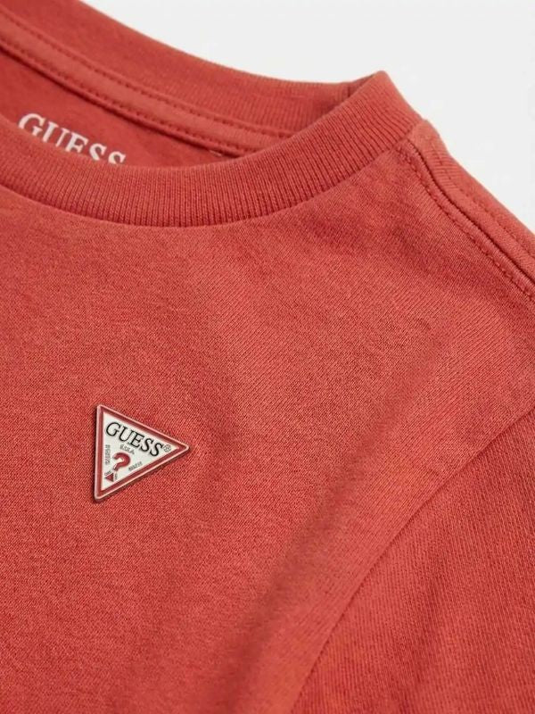 NOVITA'
T-SHIRT GUESS RAGAZZO BASIC MANICA CORTA ROSSA
L5YI38K5M20
