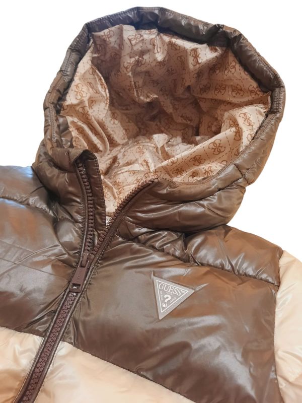 NOVITA'
GIUBBOTTO BOMBER RAGAZZO GUESS MARRONE E BEIGE L6YL01W2655