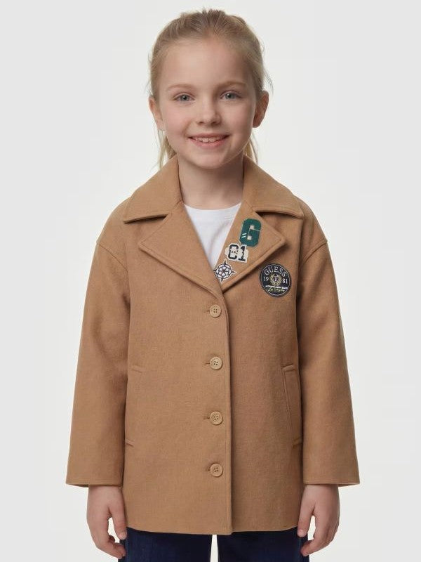 NOVITA'
CAPPOTTO IN PANNO GUESS RAGAZZA COLORE CAMMELLO
J6YL08W3044