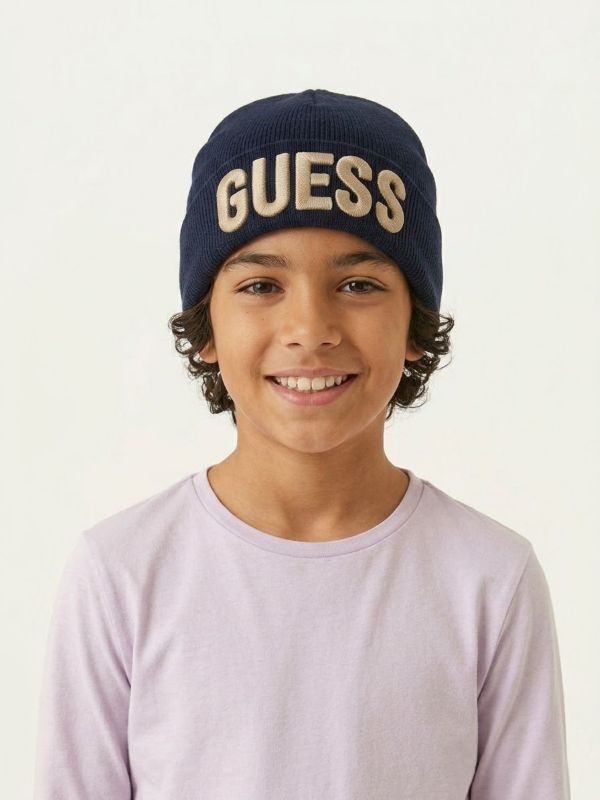 NOVITA'
CAPPELLO GUESS RAGAZZO IN FILO DI CALDO COTONE BLU E BEIGE
L0BZ00Z2QO0