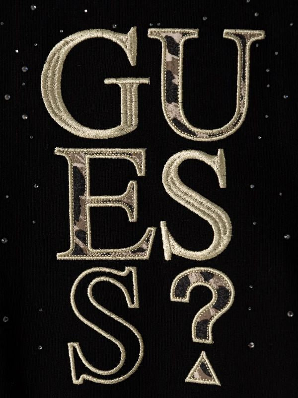 NOVITA'
FELPA GUESS RAGAZZA FELPATA NERA CON RICAMO ORO
J6BQ07K6093