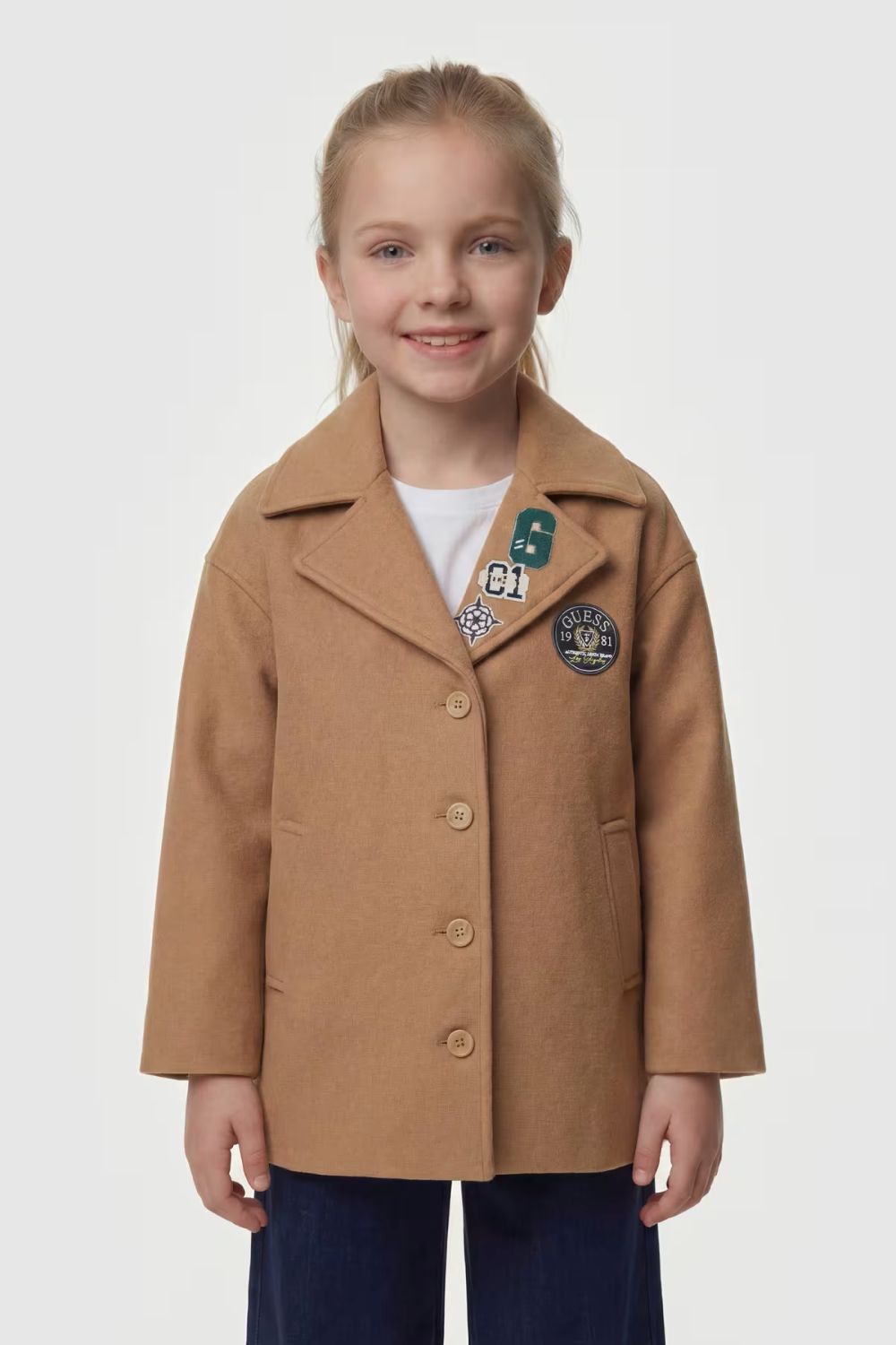 NOVITA'
CAPPOTTO IN PANNO GUESS RAGAZZA COLORE CAMMELLO
J6YL08W3044