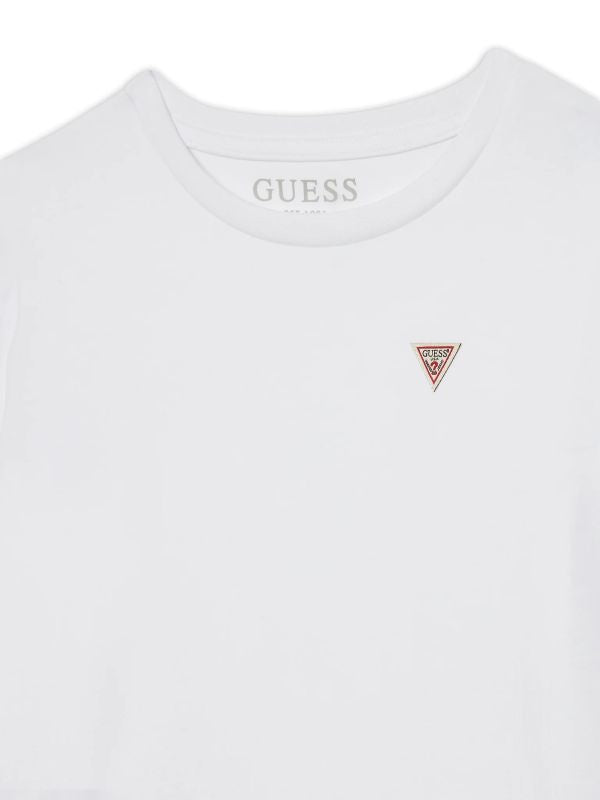 NOVITA'
T-SHIRT GUESS RAGAZZO BASIC MANICA CORTA BIANCA L5YI38K5M20