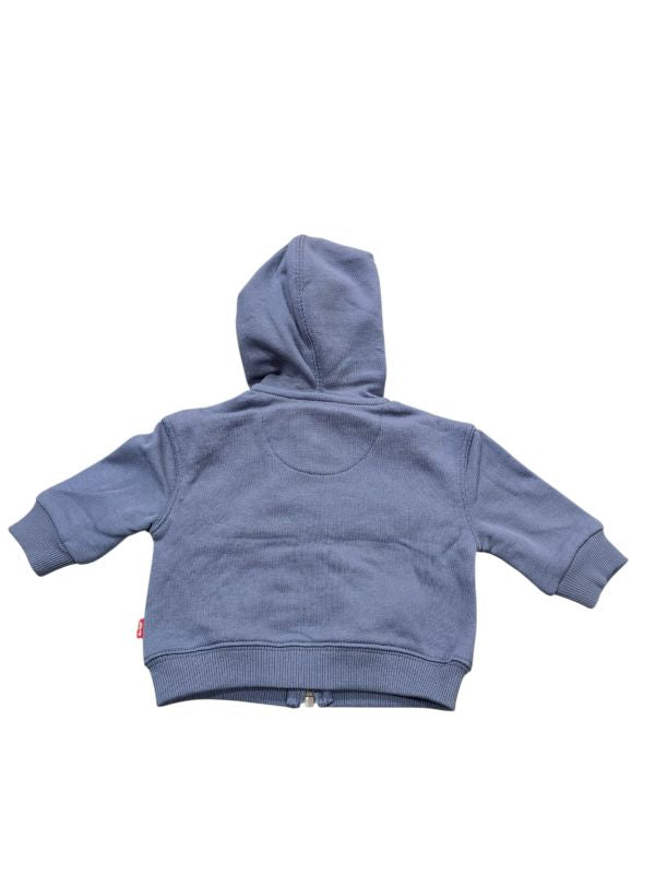 NOVITA'
FELPA NEONATO LEVI'S ZIPPATA CON CAPPUCCIO COLOR AZZURRO POLVERE MODELLO 6EL340