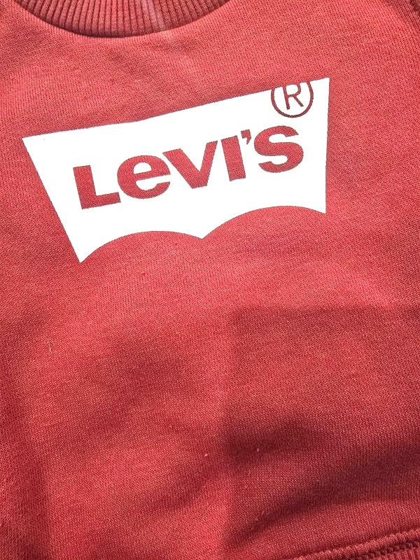 NOVITA'
FELPA  LEVI'S NEONATO FELPATA BASIC ROSSA 
6E9079