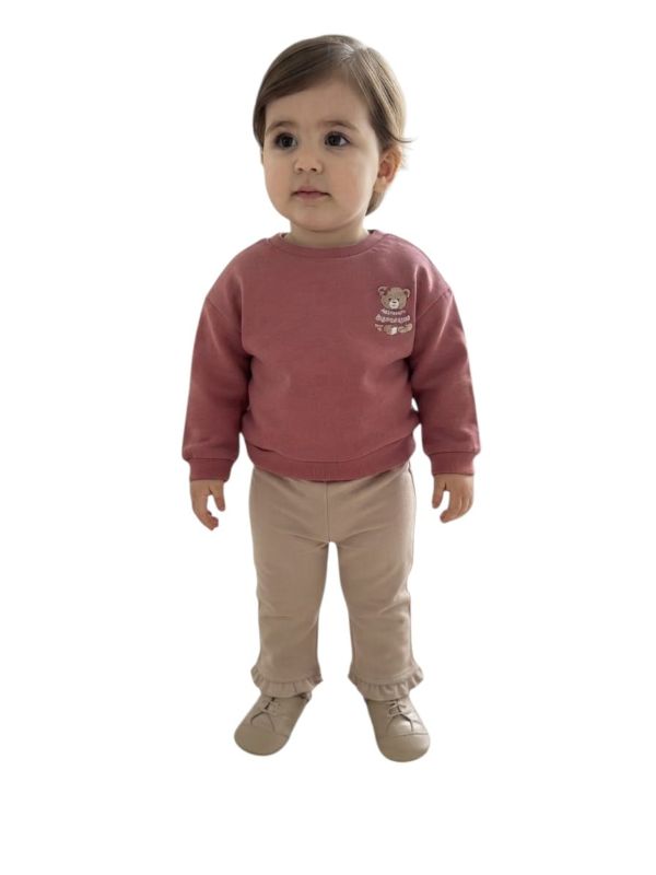 NOVITA'
COORDINATO TUTA MAYORAL NEONATA TEDDY NEI COLORI PRUGNA E BEIGE 2674