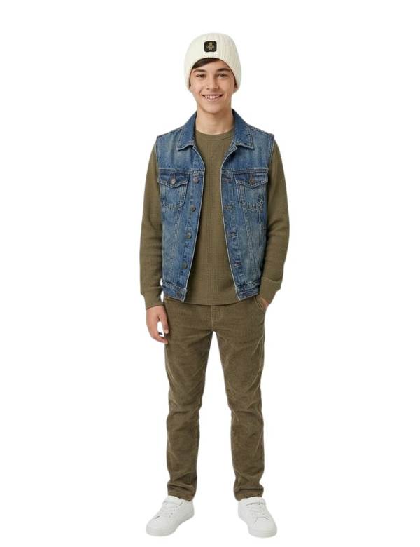 NOVITA'CAPPELLO REFRIGIWEAR RAGAZZO PANNA CON LOGO R2162HW26