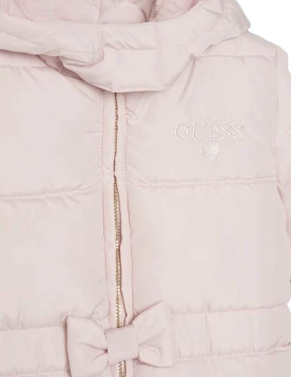 NOVITA'
GIUBBOTTO GUESS NEONATA MODELLO CAPPOTTINO IMBOTTITO ROSA A6BL03W4031