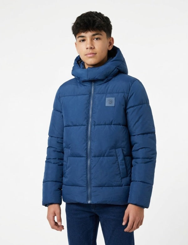 NOVITA'
GIUBBOTTO BOMBER RAGAZZO GUESS BLU ROYAL 
L6BL01W3942