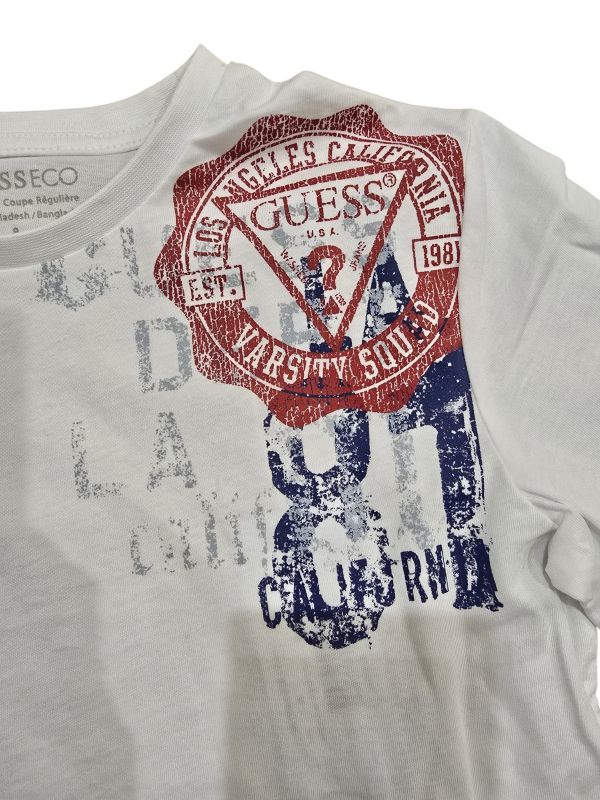 NOVITA'
T-SHIRT GUESS RAGAZZO MANICA LUNGA BIANCA LOGO GRAFFITO
L6YI04K3709