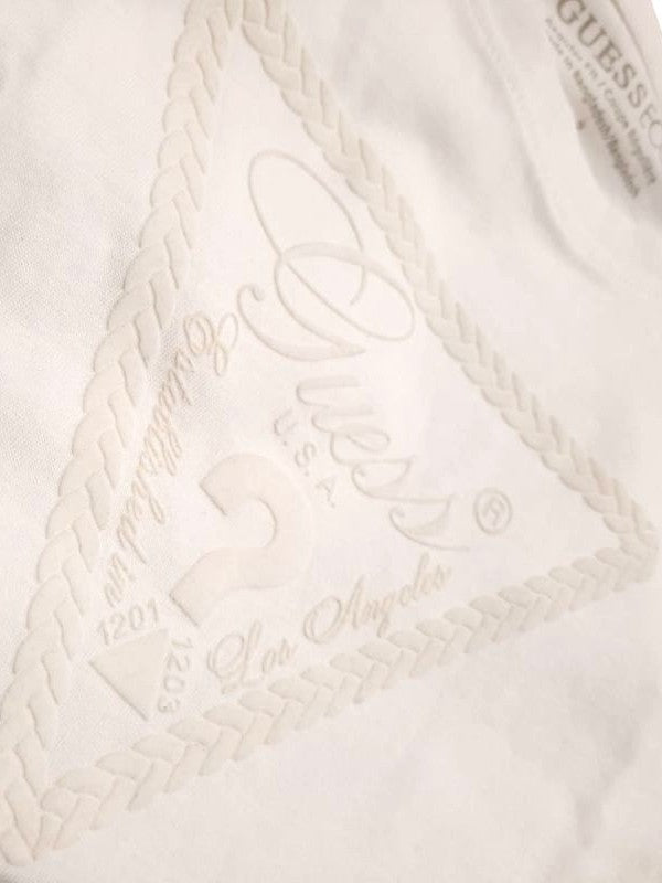 NOVITA'
T-SHIRT IN CALDO COTONE GUESS RAGAZZO LATTE
L6YI22K3755